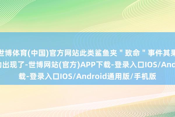 世博体育(中国)官方网站此类鲨鱼夹＂致命＂事件其果然几年前就依然启动出现了-世博网站(官方)APP下载-登录入口IOS/Android通用版/手机版